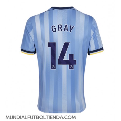 Camiseta Tottenham Hotspur Archie Gray #14 Segunda Equipación Replica 2024-25 mangas cortas